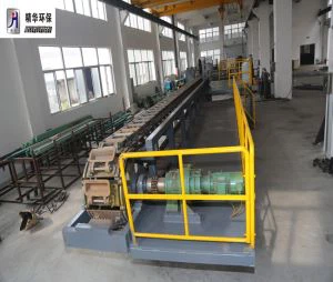 Semi-continue gietmachine voor het maken van messing koperstaven van messing